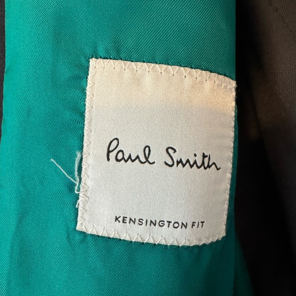 Paul Smith Kensington Fit Navy 2 Button Blazer- Size US 40R - Picture 5 of 15